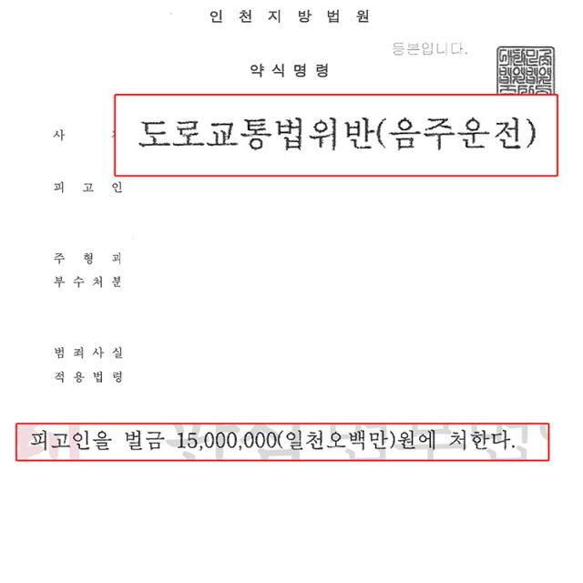 [벌금형] 음주 2회 | 가중처벌 우려되는 음주운전 2회 적발, 신속한 대응으로 정식재판 없이 벌금형 종결